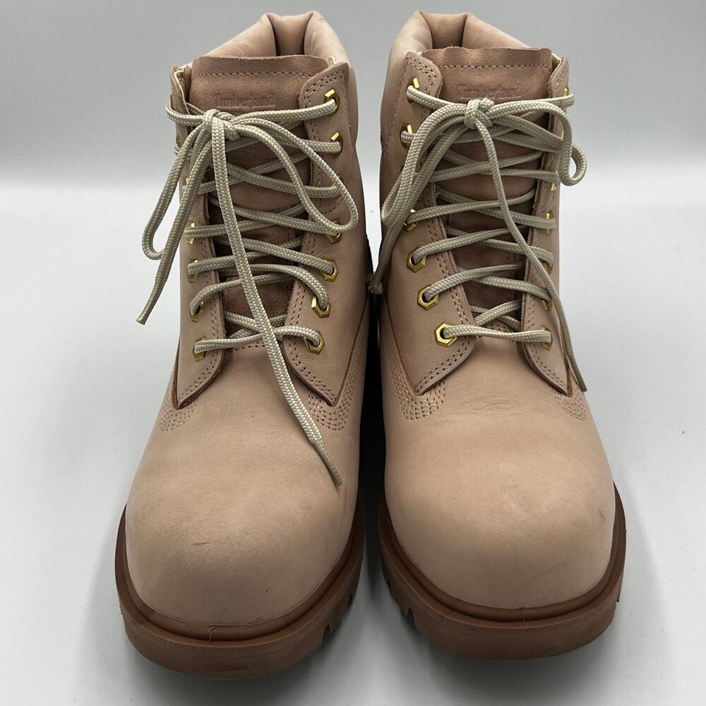 NWB Timberland Pro 6 Sawhorse Safety Toe Boots Pink Nude Unisex Size W10 M8